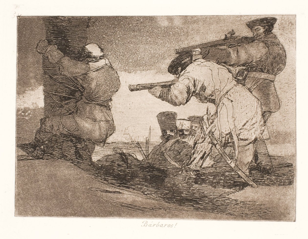 Barbaar! (38) door Francisco de Goya