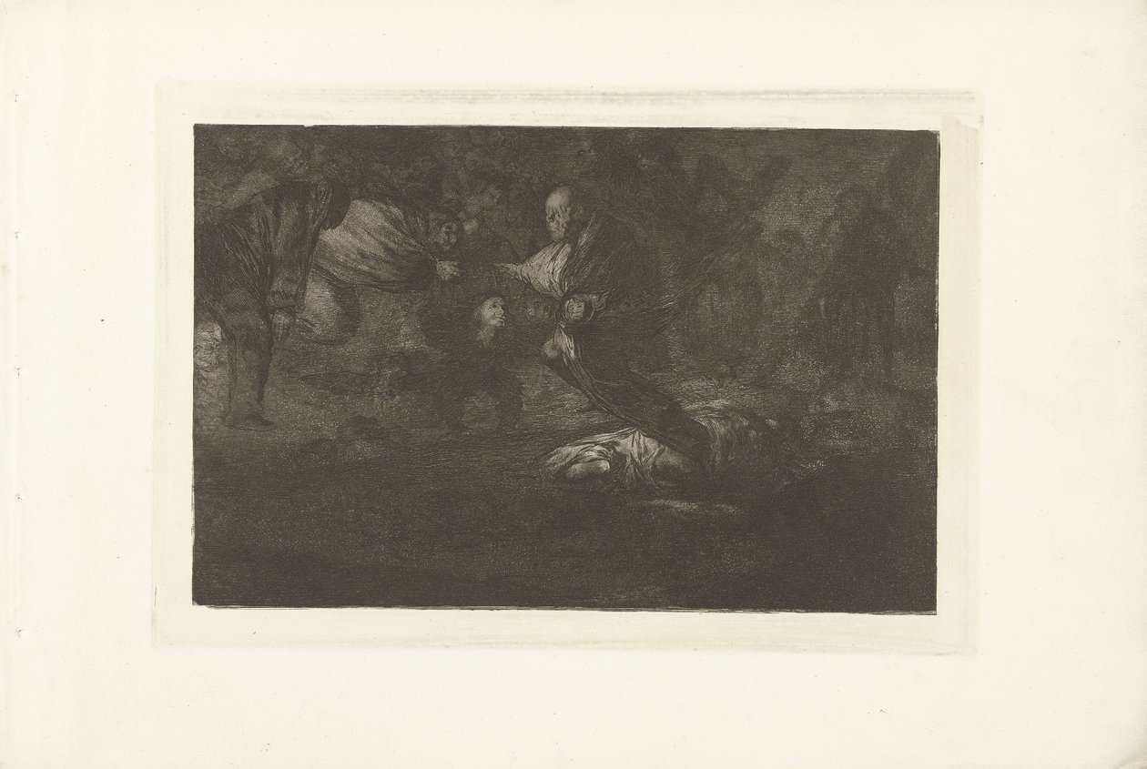 Begrafenis dwaasheid door Francisco de Goya