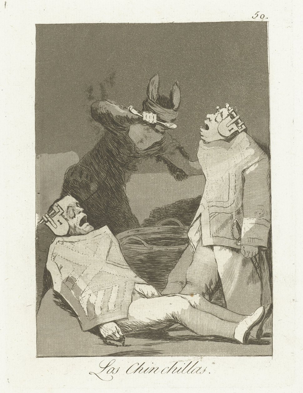 De Chinchillas door Francisco de Goya