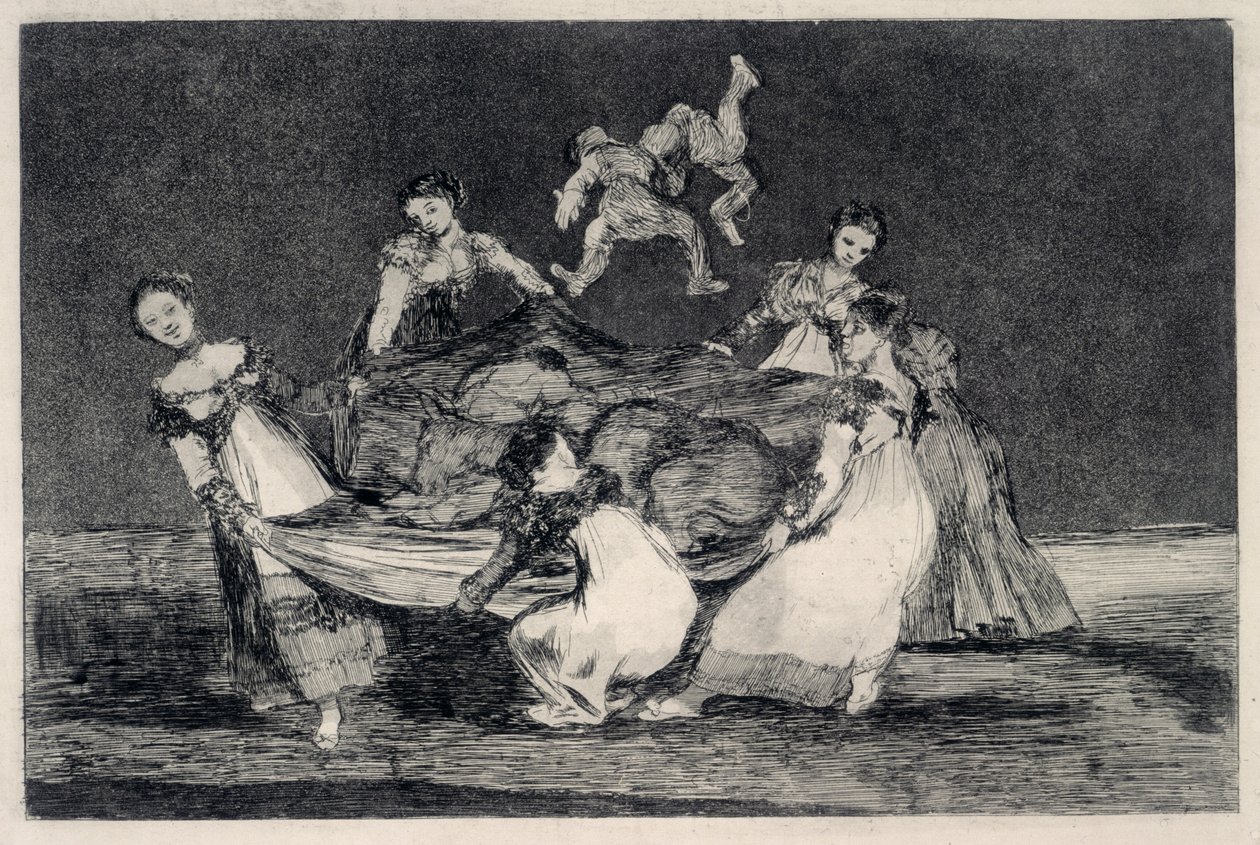 Disparate femenino door Francisco de Goya