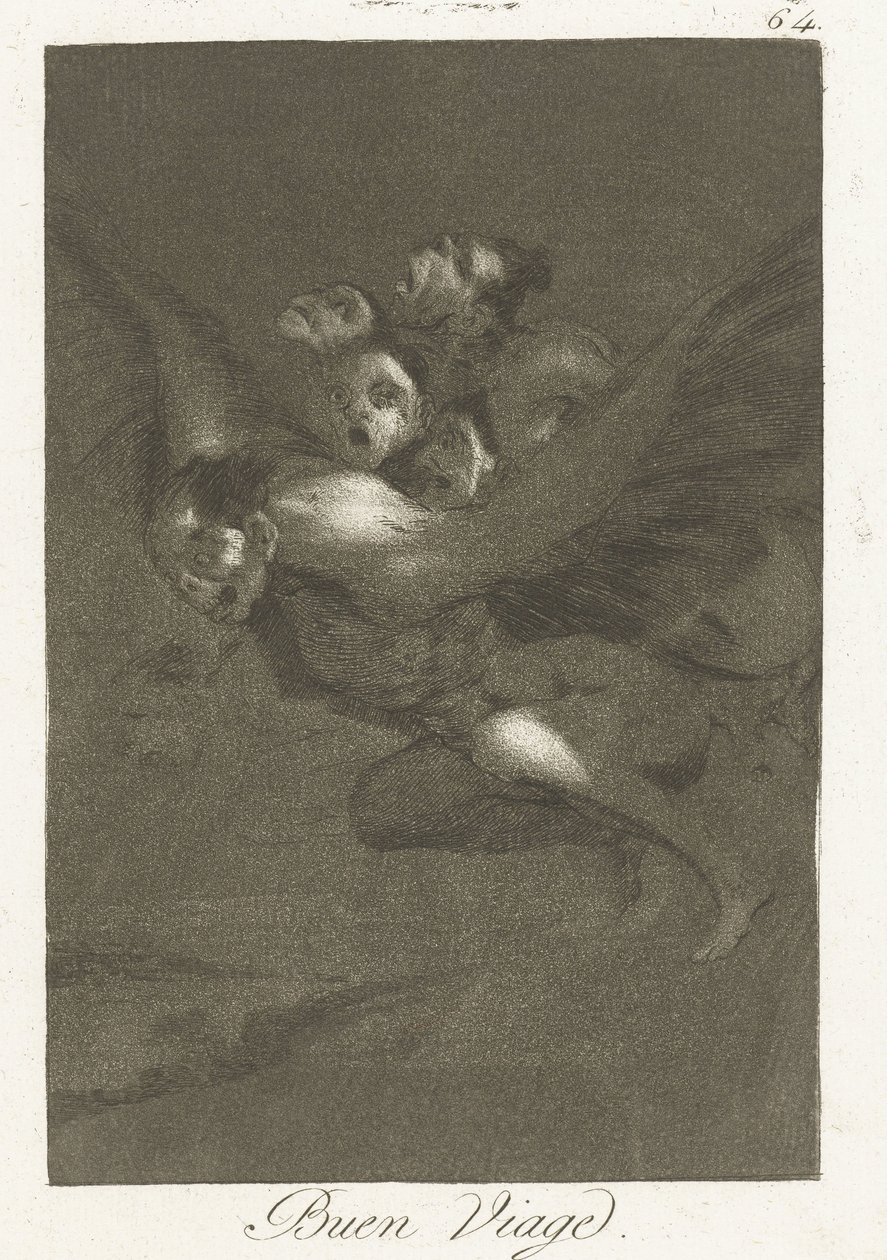 Goede reis door Francisco de Goya