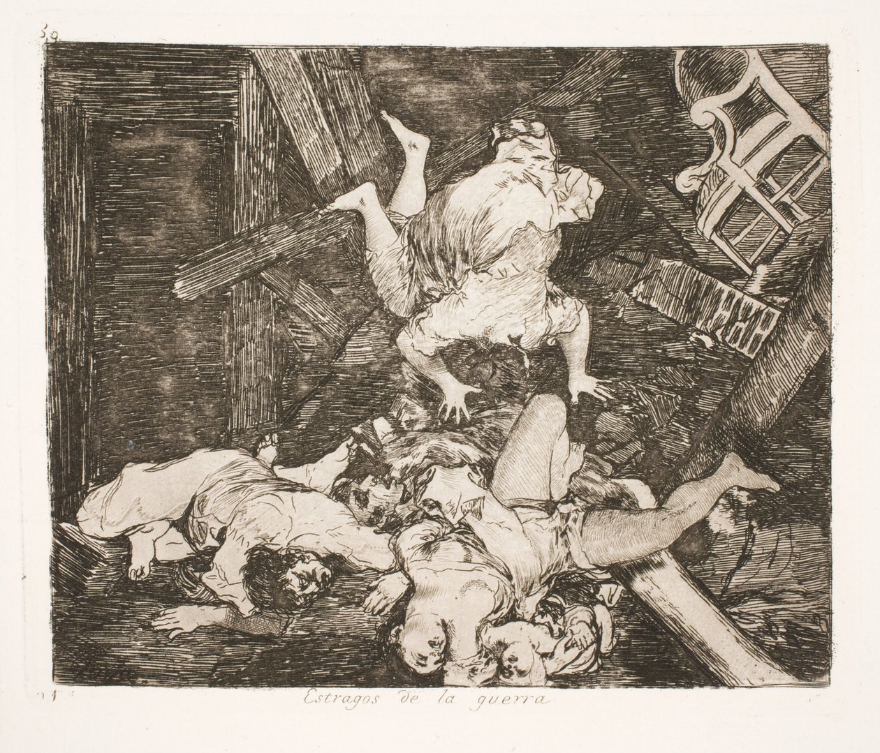 De verschrikkingen van de oorlog (30) door Francisco de Goya