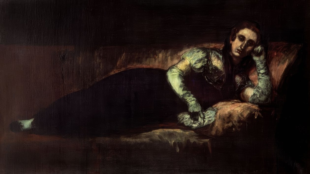 De gravin van Baena – 1819 door Francisco de Goya