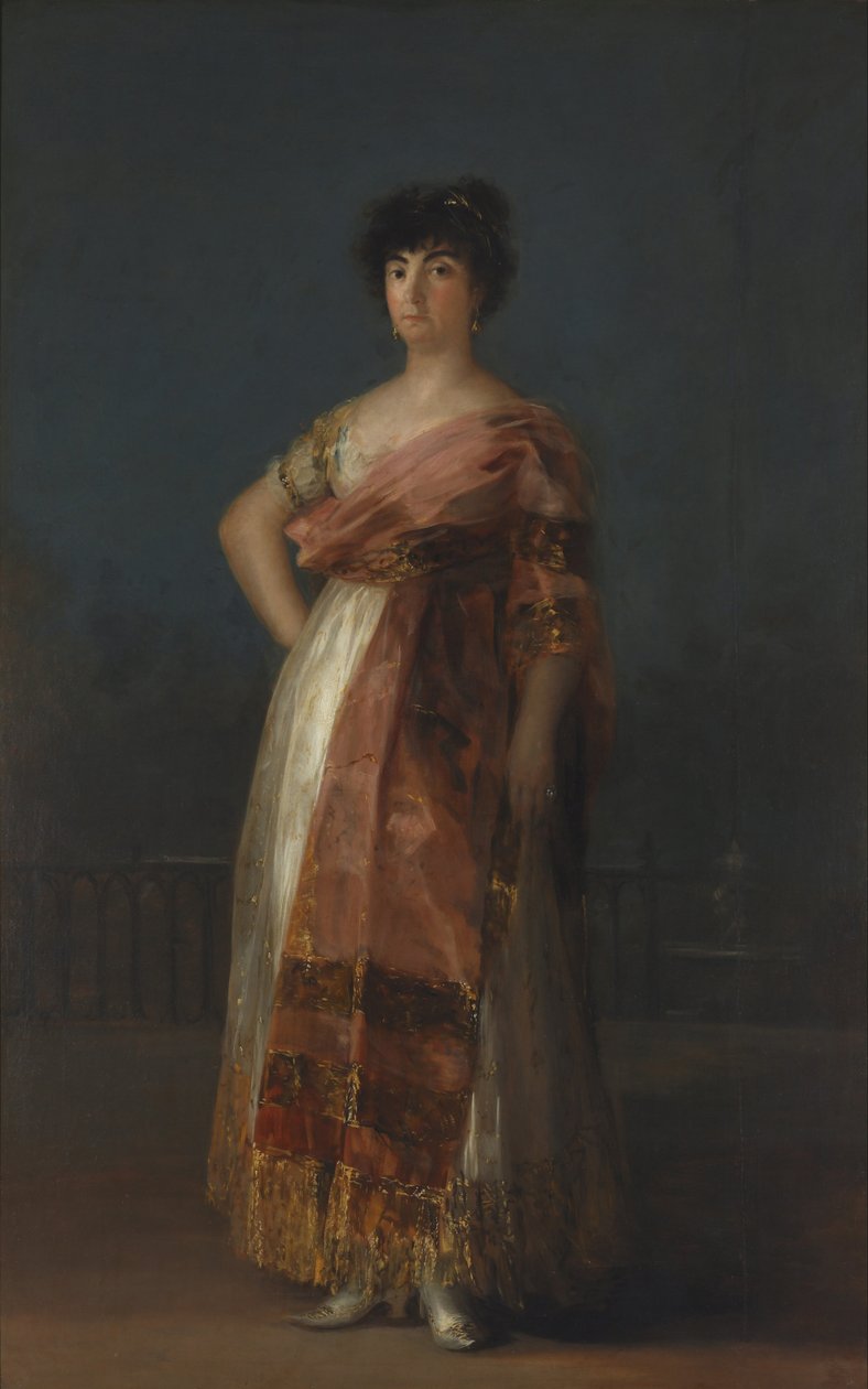 La Tirana door Francisco de Goya
