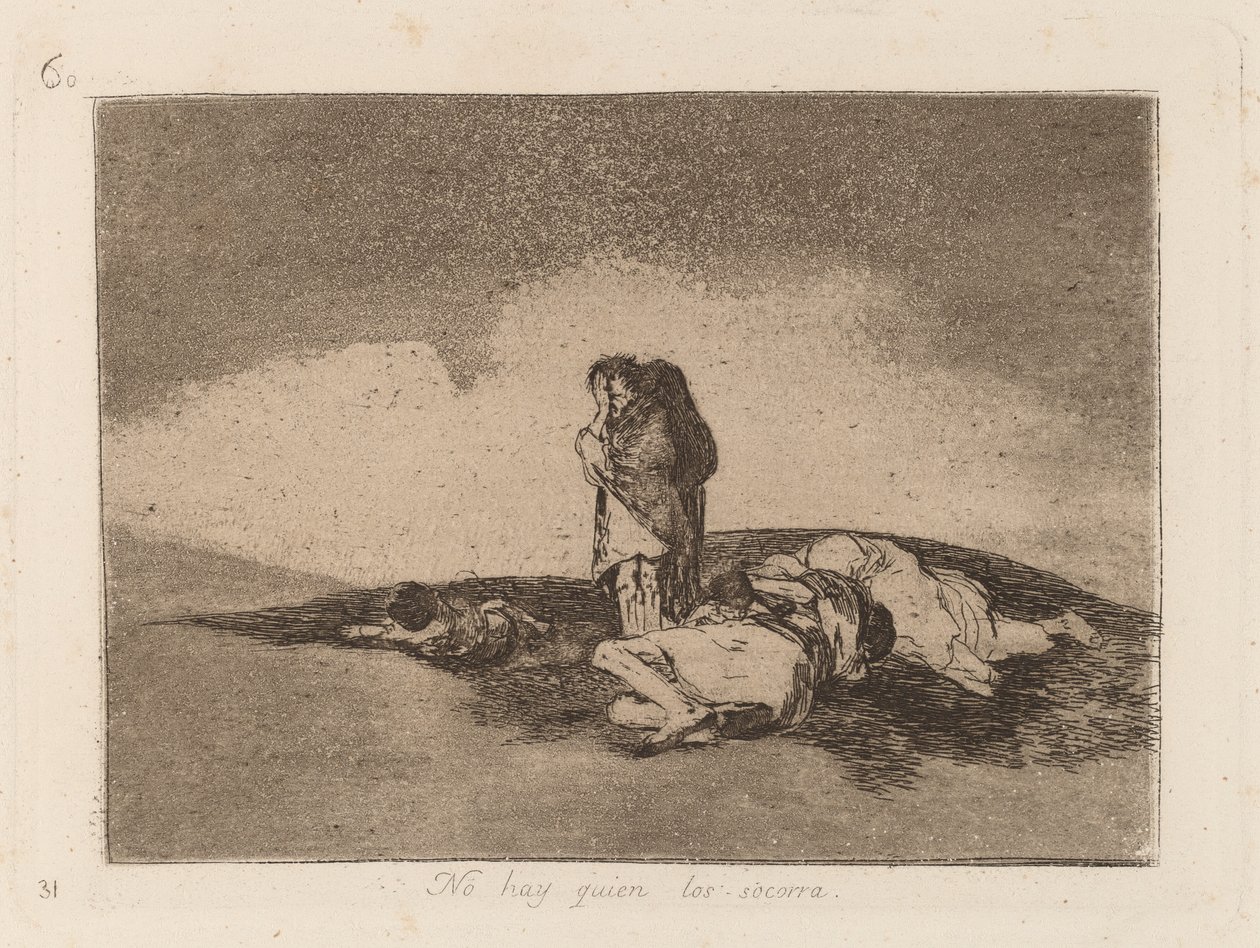 Niemand kan hen helpen door Francisco de Goya
