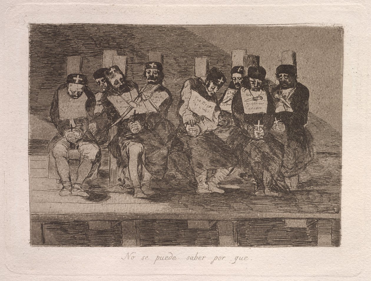Men kan niet weten waarom door Francisco de Goya