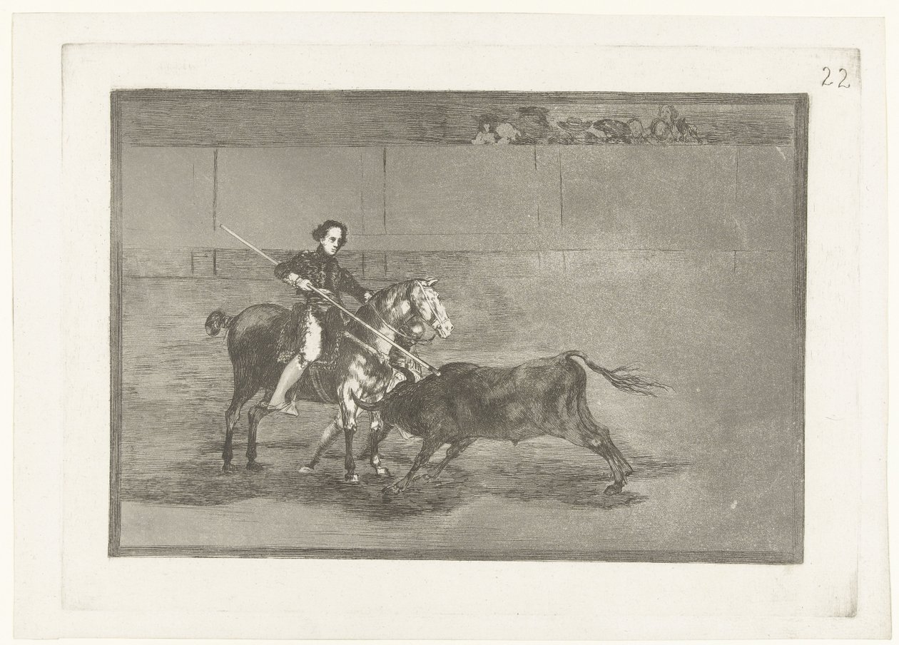 Pajuelera in de arena van Zaragosa door Francisco de Goya