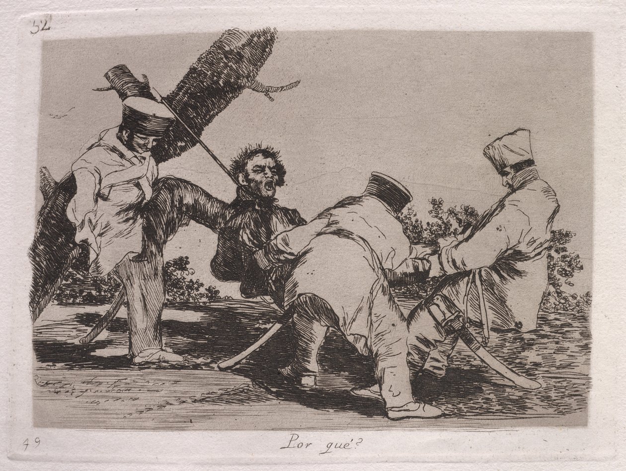 Waarom? door Francisco de Goya