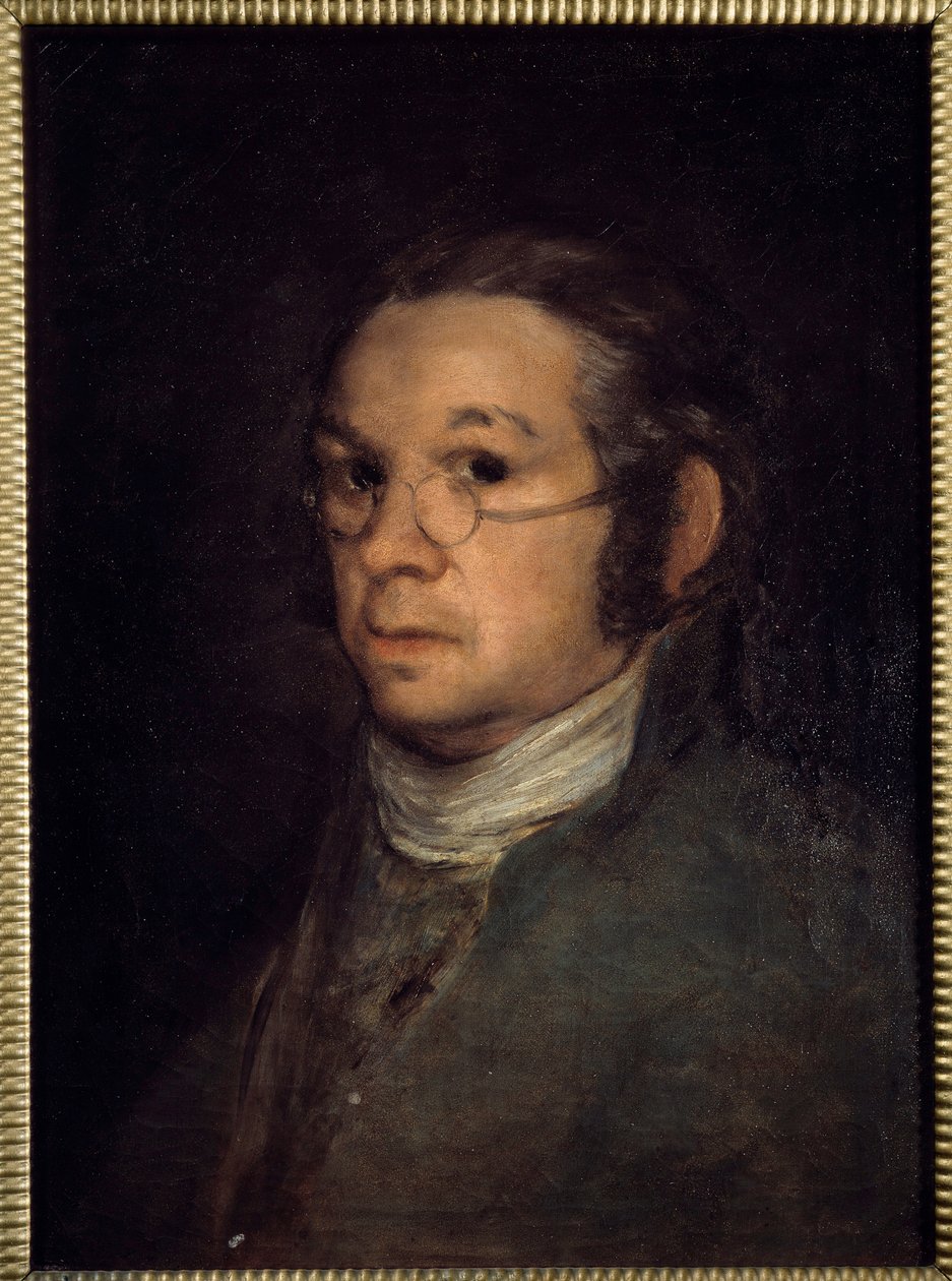 Zelfportret (19e eeuw) door Francisco de Goya