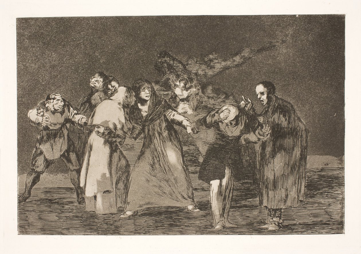 Wonden genezen sneller dan haastige woorden door Francisco de Goya