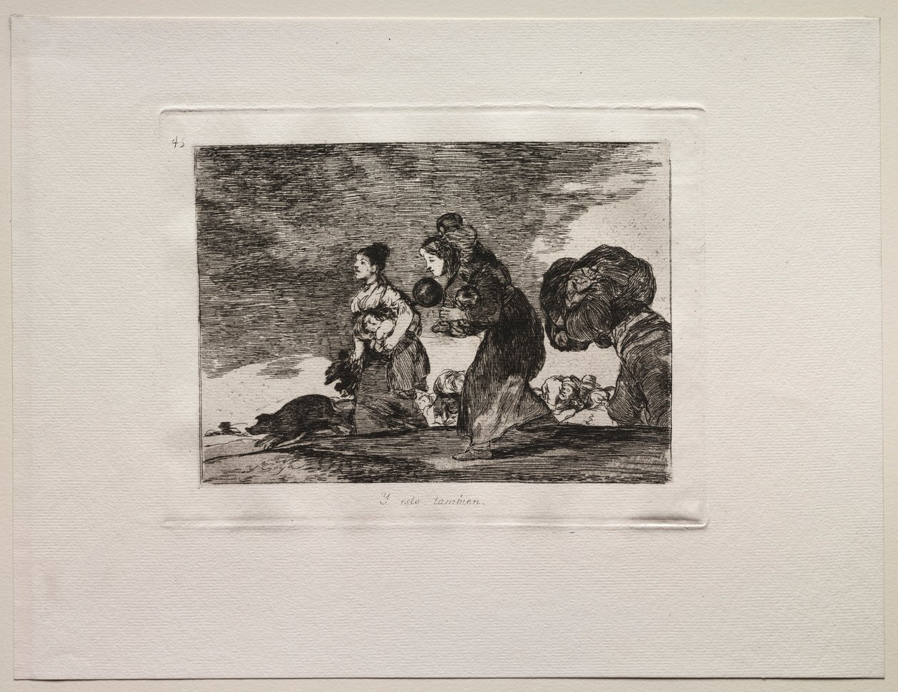 De Verschrikking van de Oorlog: En Dit Ook door Francisco de Goya