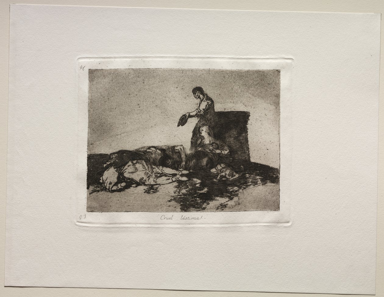De Verschikkingen van de Oorlog: Wrede Vertelling van Ellende door Francisco de Goya