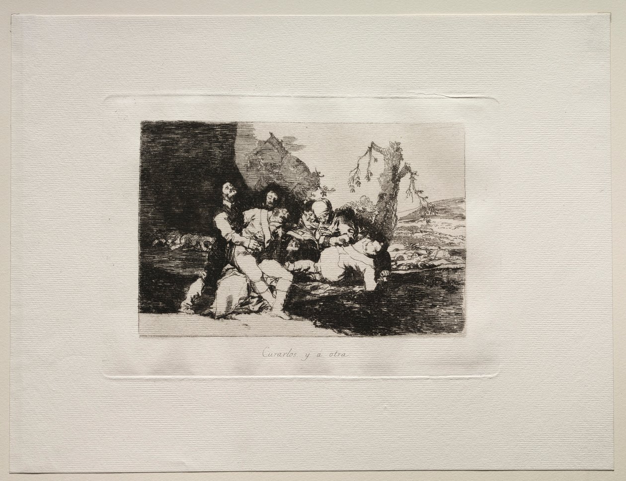 De Verschikkingen van de Oorlog: Maak ze beter en naar de volgende door Francisco de Goya