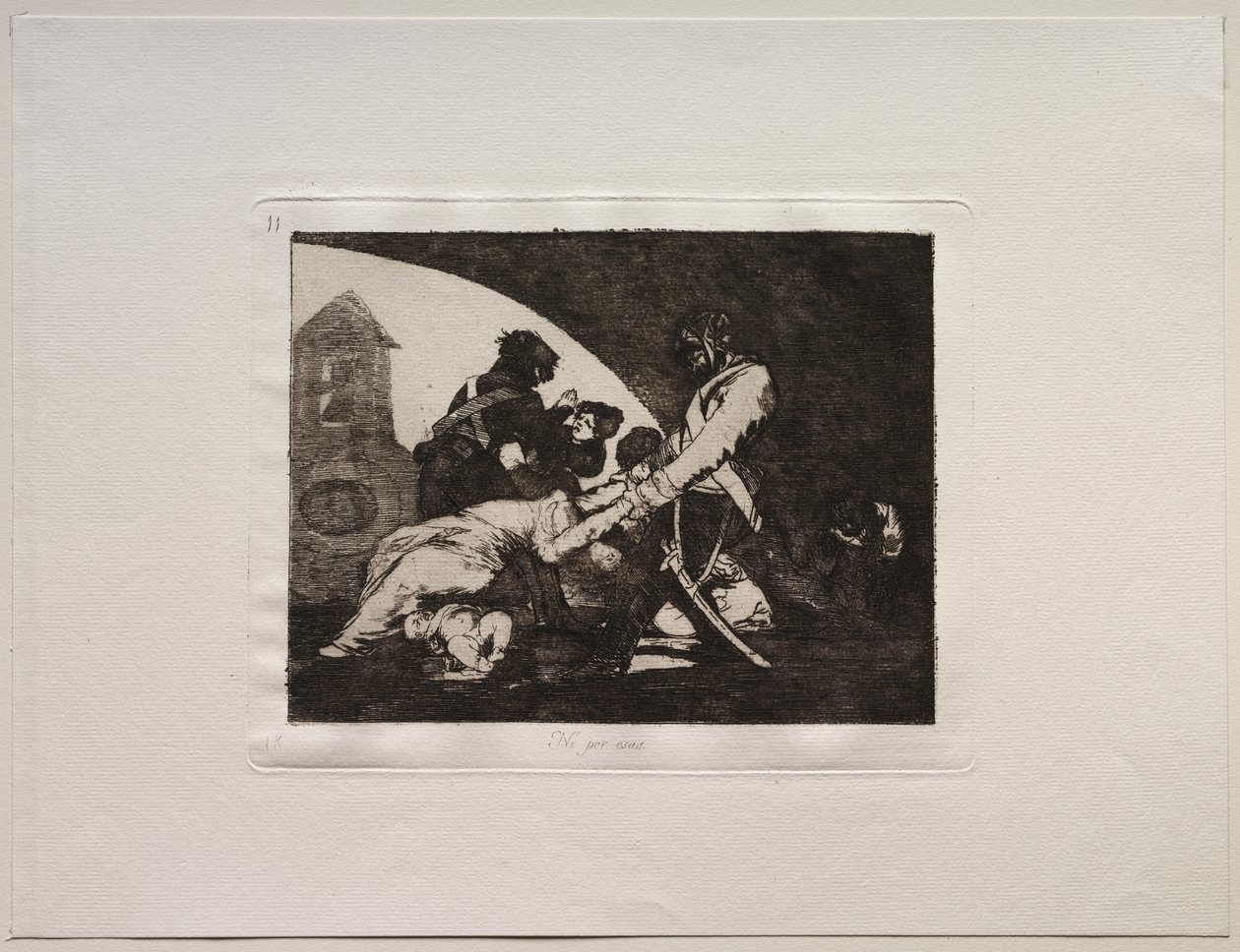 De verschrikkingen van de oorlog: Ook deze niet door Francisco de Goya