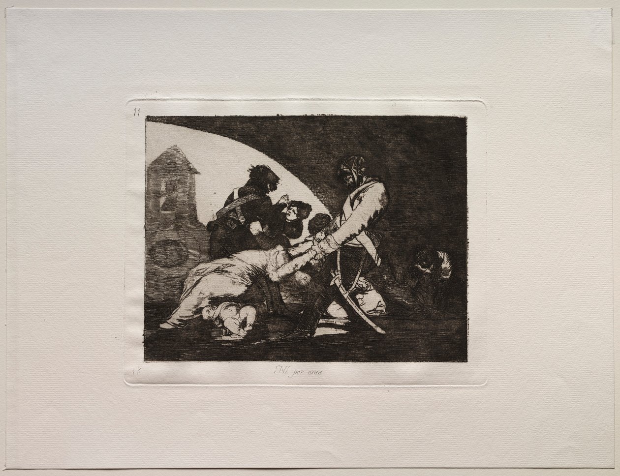 De verschrikkingen van de oorlog: Noch deze door Francisco de Goya