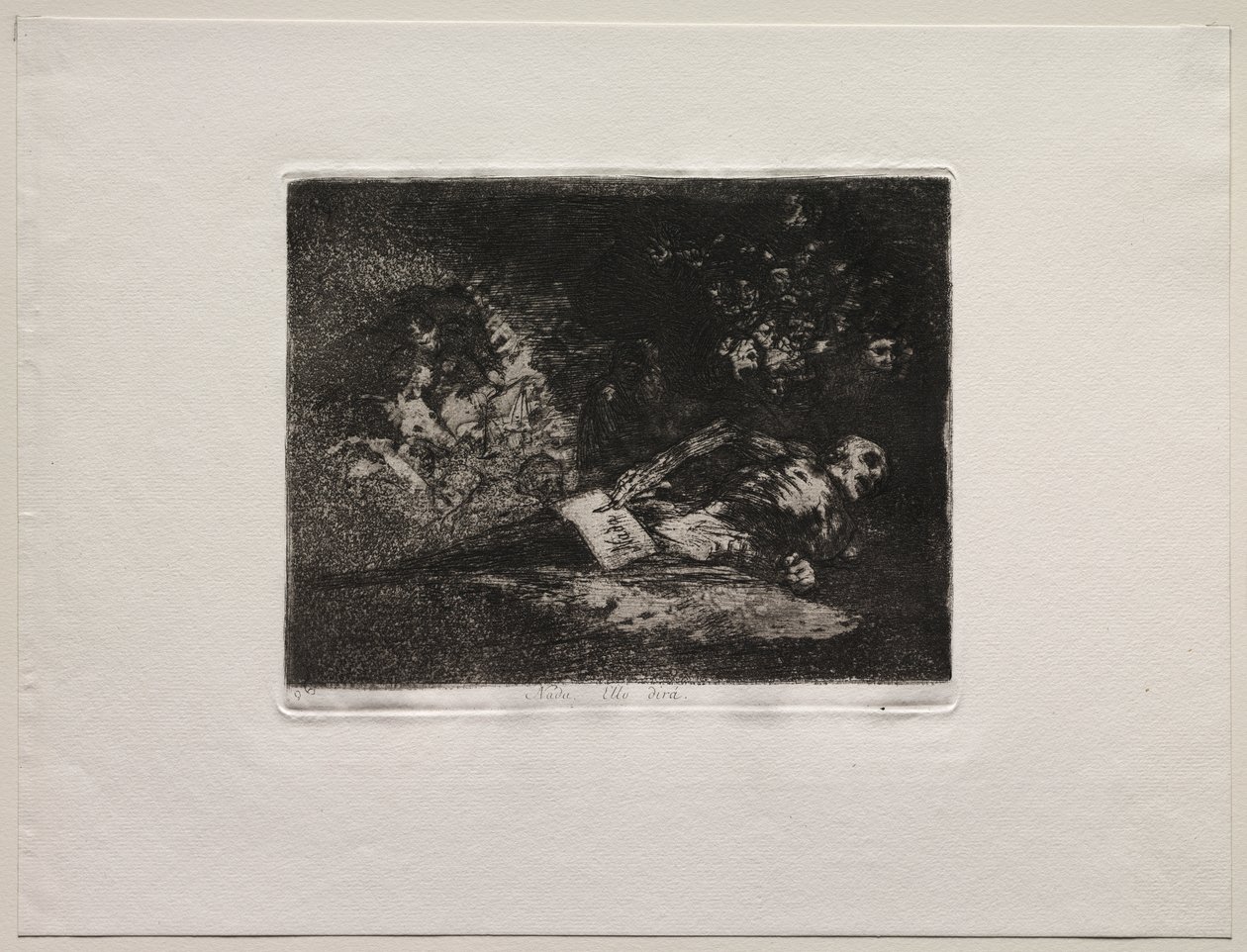 De verschrikkingen van de oorlog: Niets. Het evenement zal het vertellen door Francisco de Goya