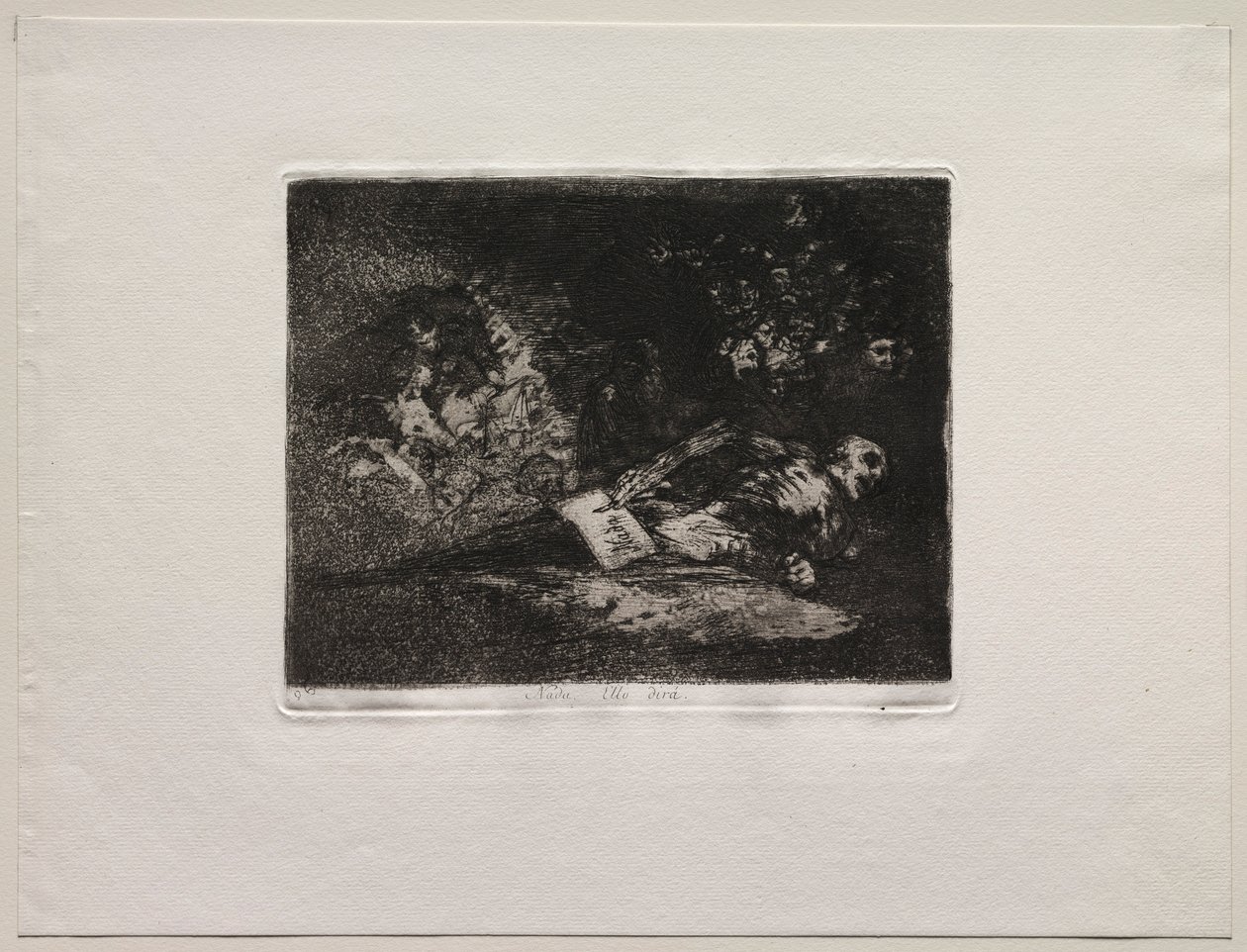 De verschrikkingen van de oorlog: Niets. Het evenement zal het vertellen door Francisco de Goya
