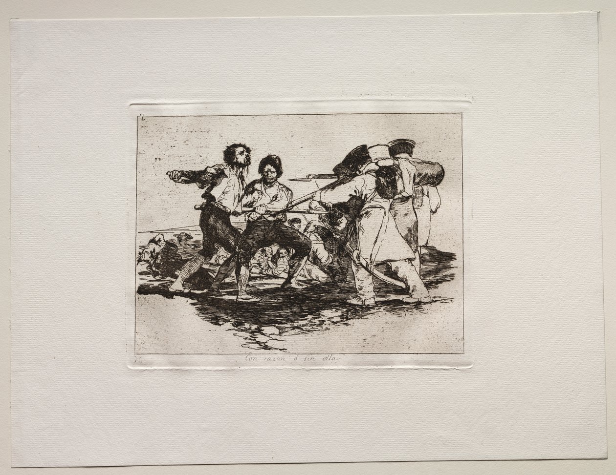 De verschrikkingen van de oorlog: Terecht of onterecht door Francisco de Goya