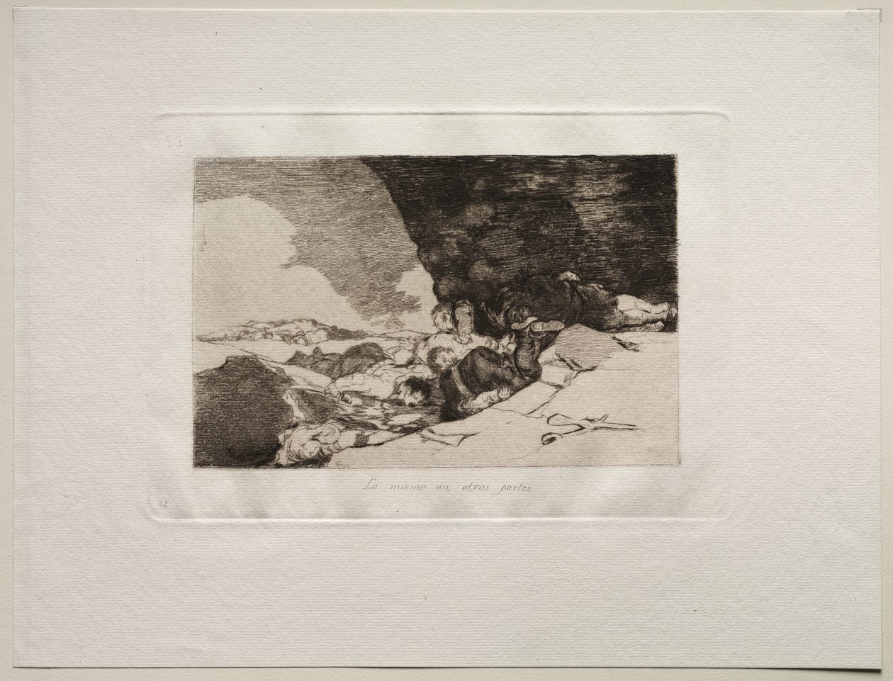 De verschrikkingen van de oorlog: Hetzelfde elders door Francisco de Goya