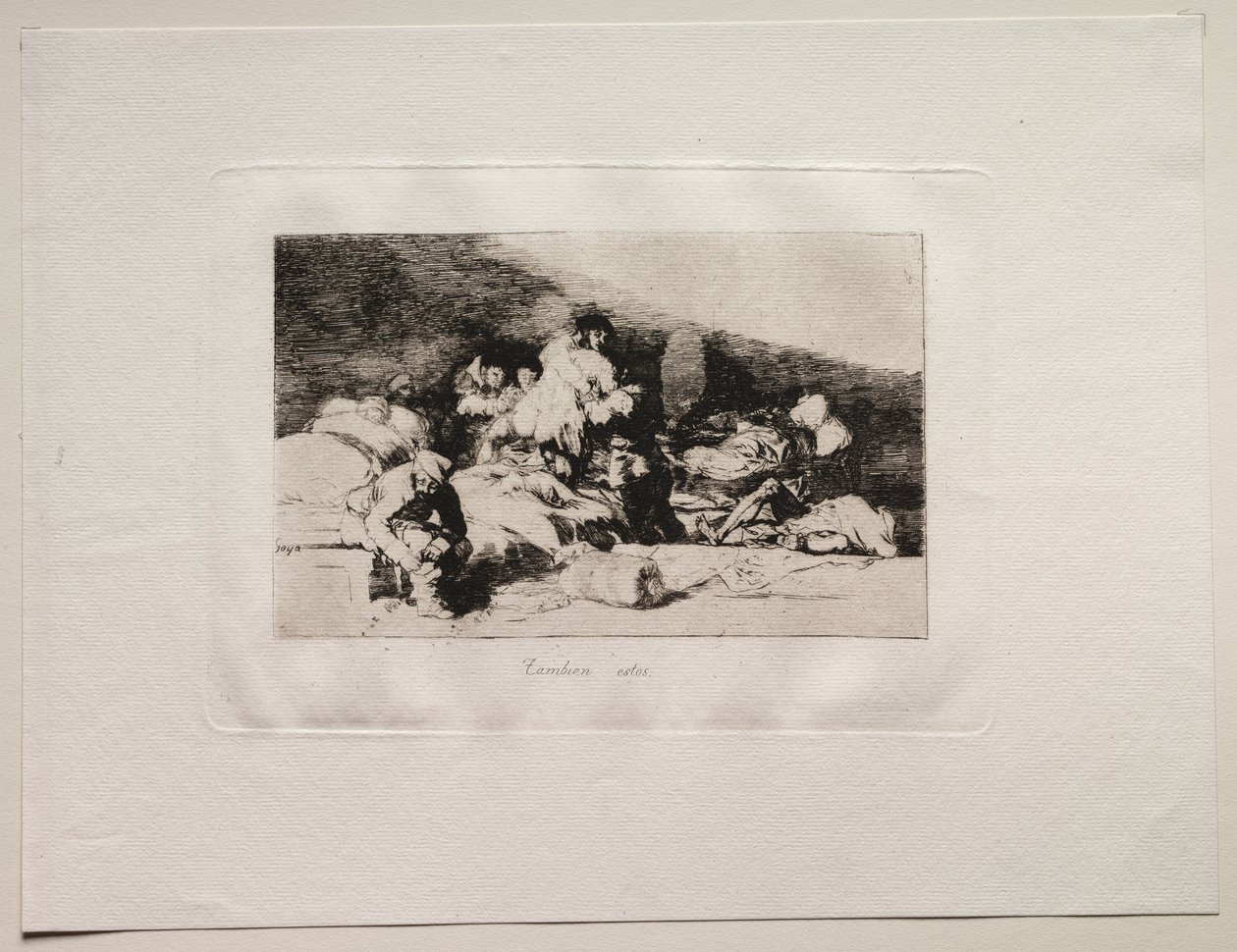 De verschrikkingen van de oorlog: Ook deze door Francisco de Goya