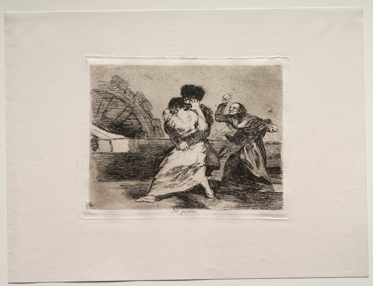 De verschrikkingen van de oorlog: Ze vinden het niet leuk door Francisco de Goya