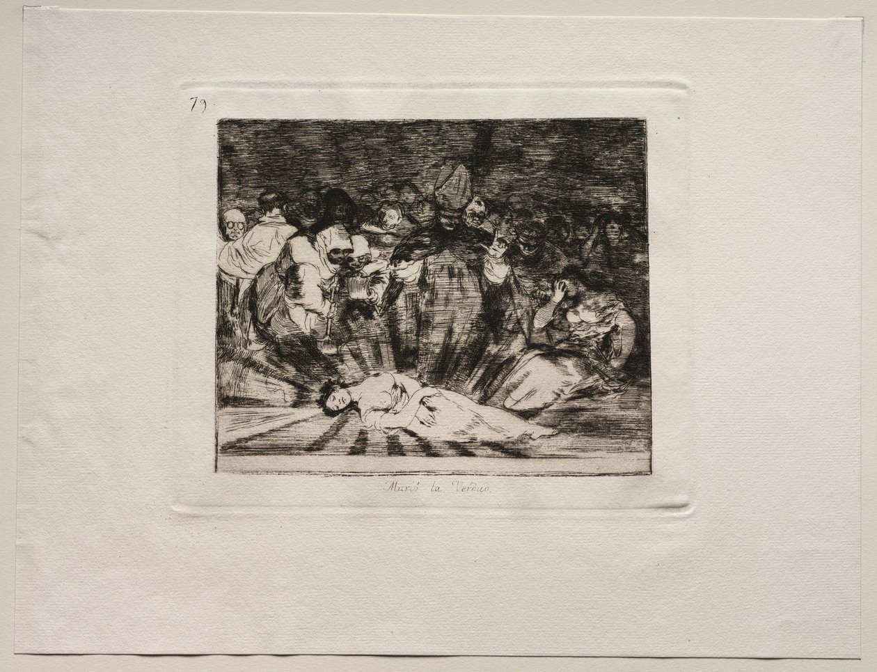 De verschrikkingen van de oorlog: De waarheid is gestorven door Francisco de Goya