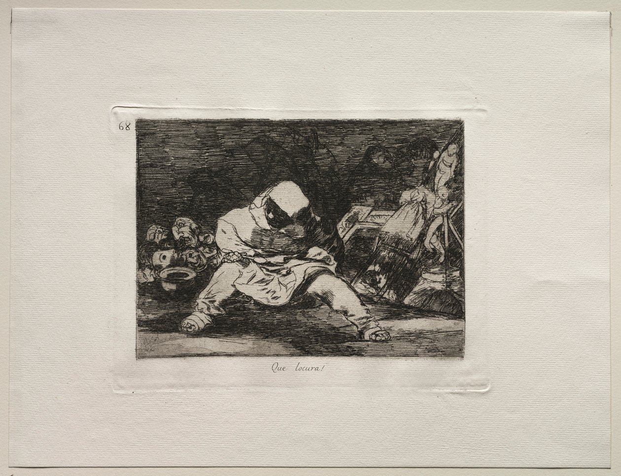 De verschrikkingen van de oorlog: Wat een waanzin! door Francisco de Goya