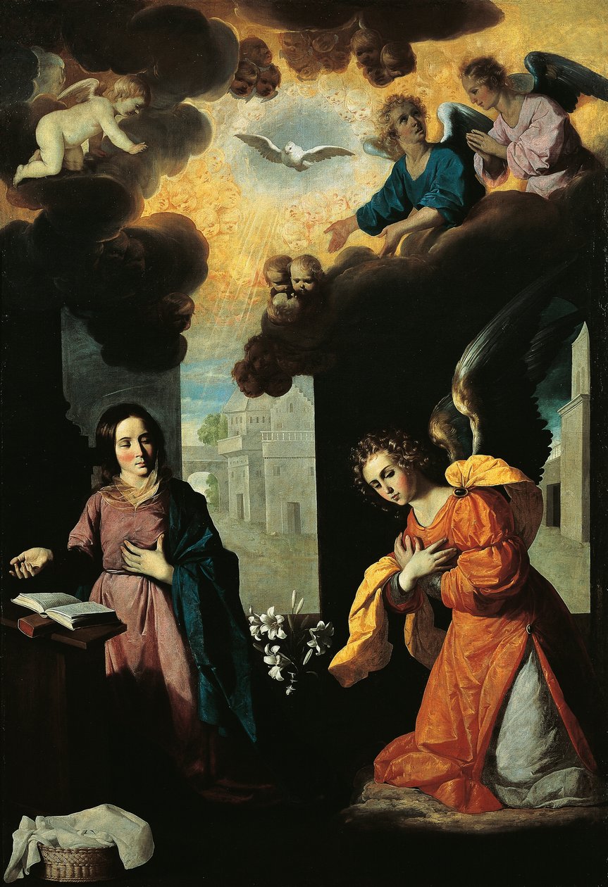 Aankondiging door Francisco de Zurbaran