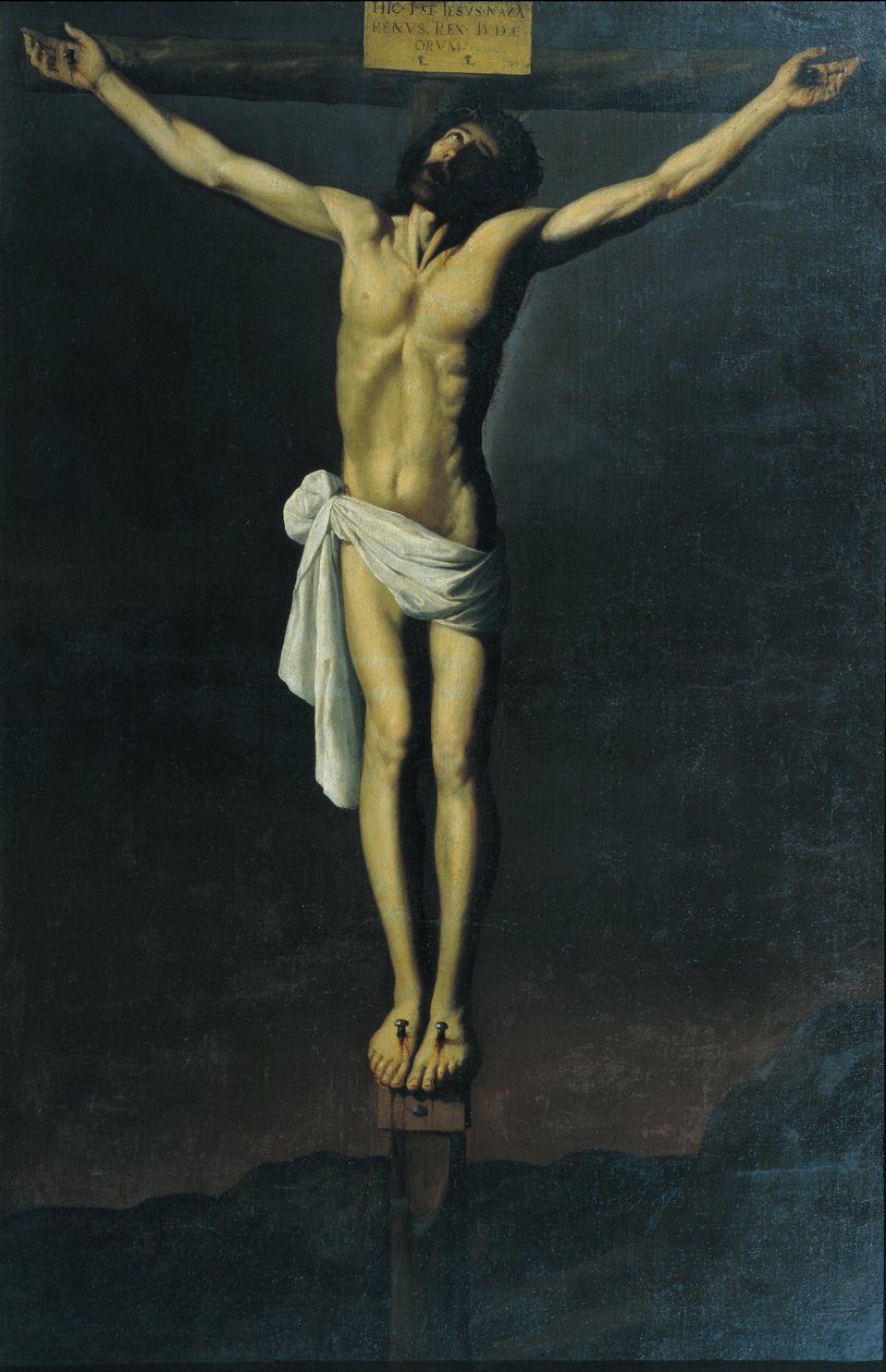 Christus Gekruisigd door Francisco de Zurbaran