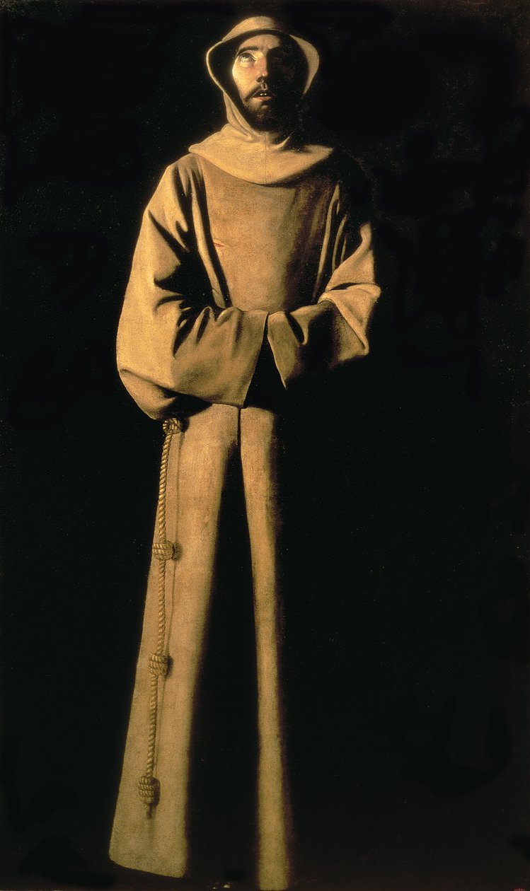 St. Franciscus van Assisi, c.1640 door Francisco de Zurbaran