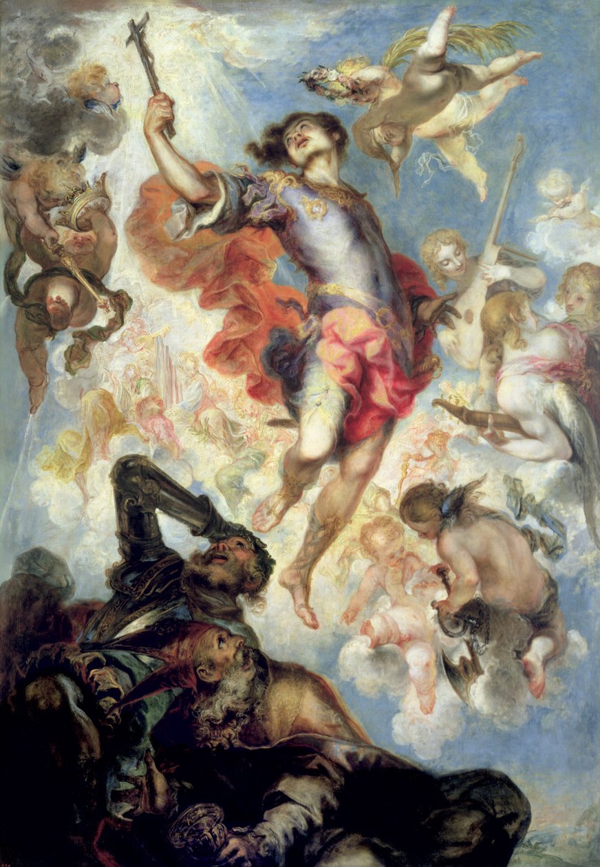 De Triomf van St. Hermengild, 1654 door Francisco the Younger Herrera