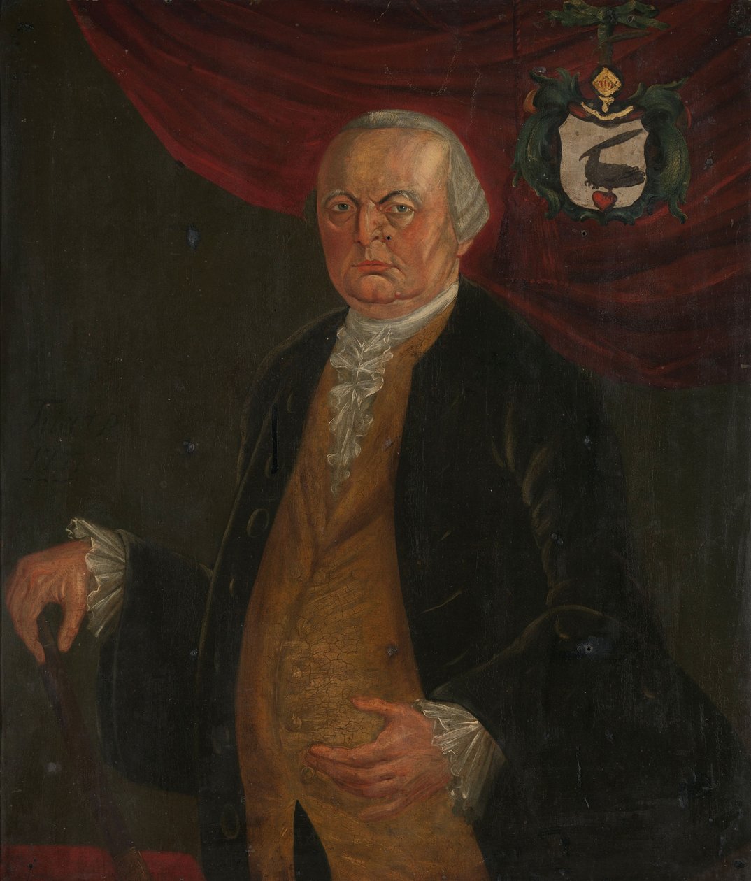 Portrait of Reinier de Klerk door Franciscus Josephus Fricot