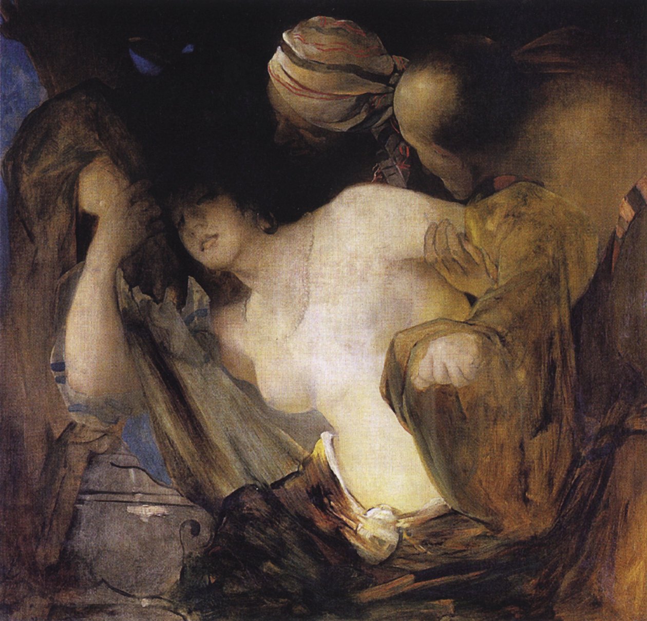 Susanna en de ouderlingen door Franciszek Zmurko