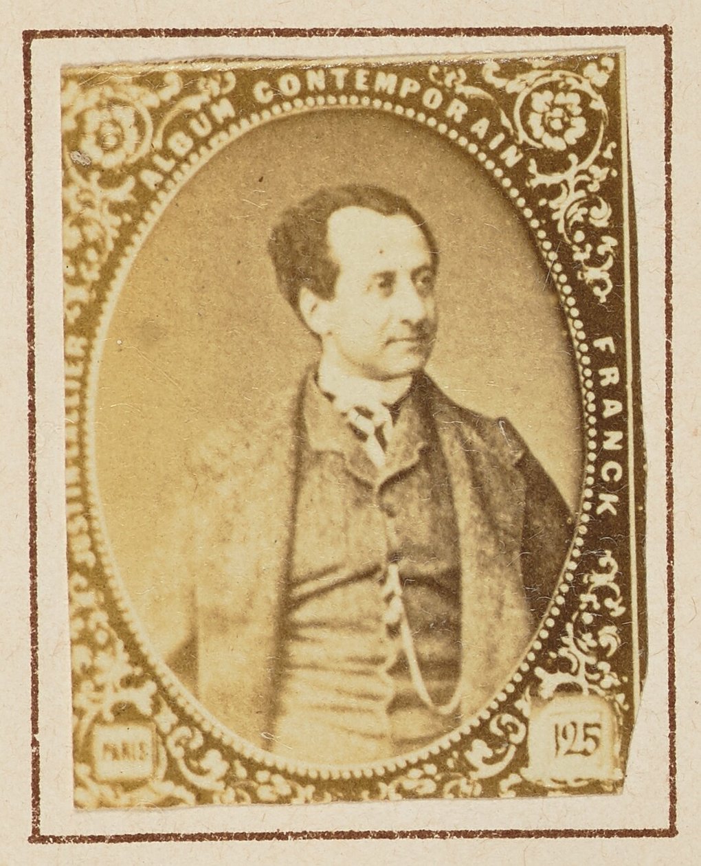 Jean Baptiste Prosper Bressant door Franck (François Marie Louis Alexandre Gobinet de Villecholles)