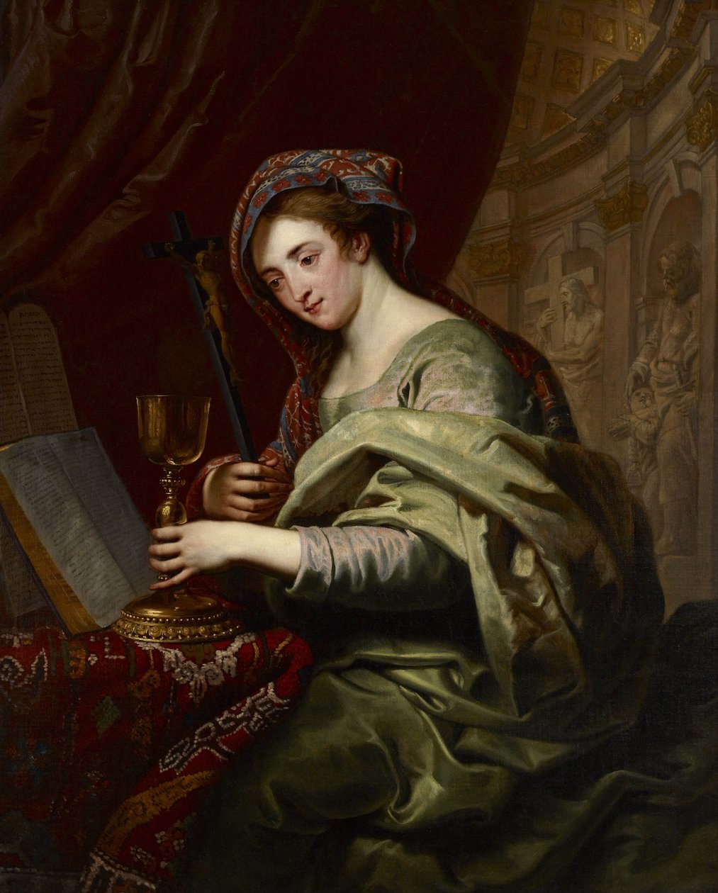 Geloof, ca. 1675-1700 door Franco Flemish School