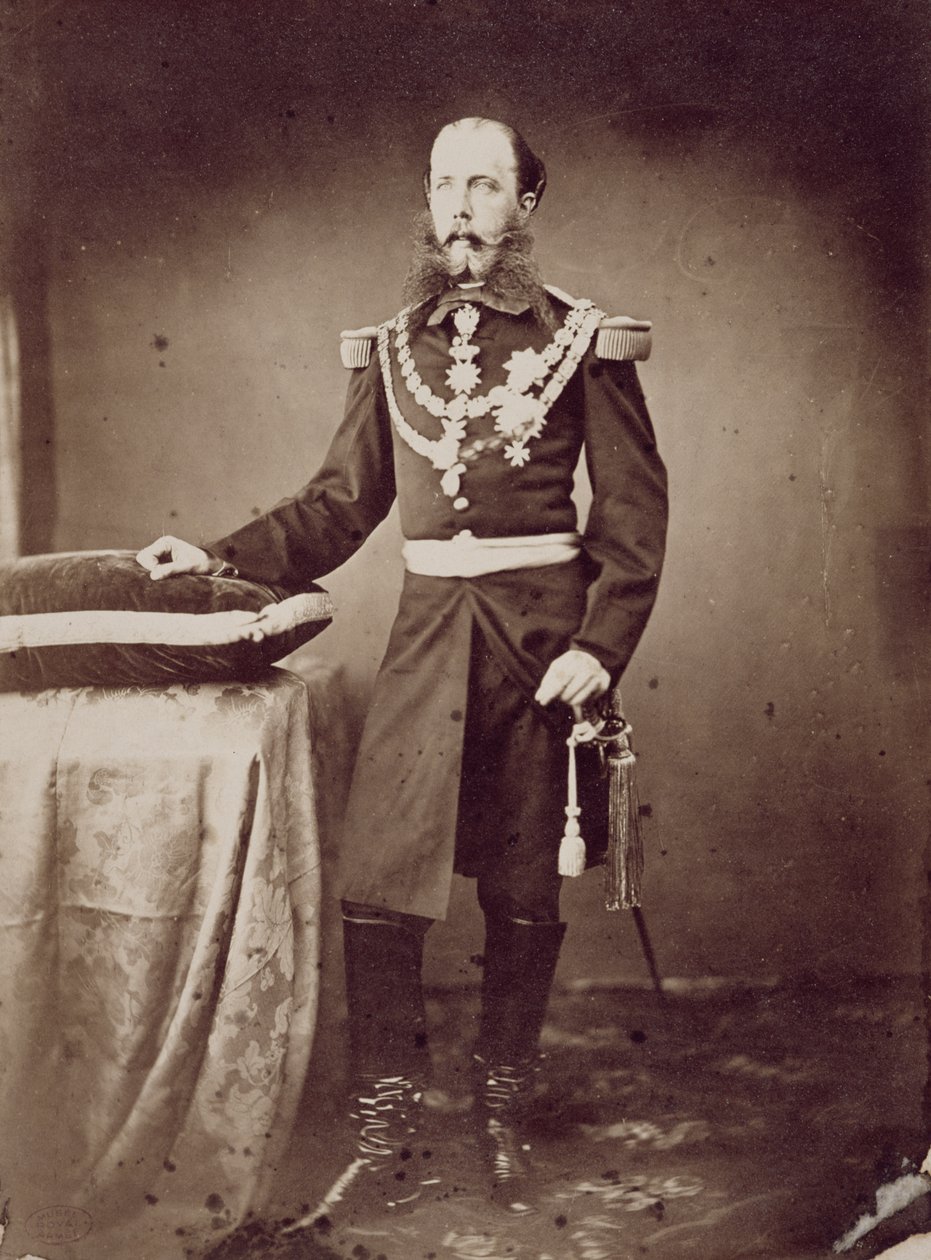 Ferdinand Maximilian Joseph I (1832-67) Aartshertog van Oostenrijk en Keizer van Mexico door Francois Aubert