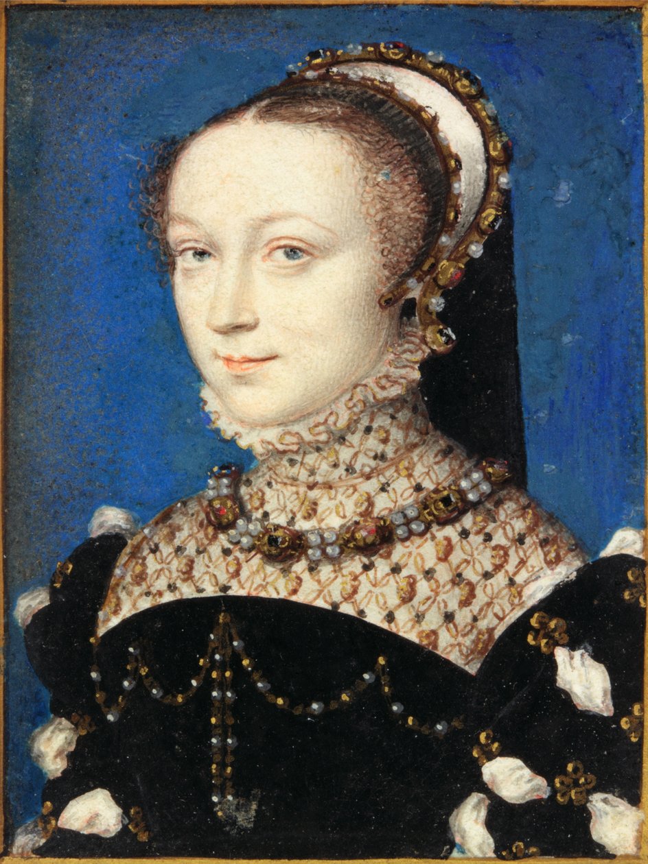 Lady Elizabeth Fitzgerald, gravin van Lincoln door François Clouet