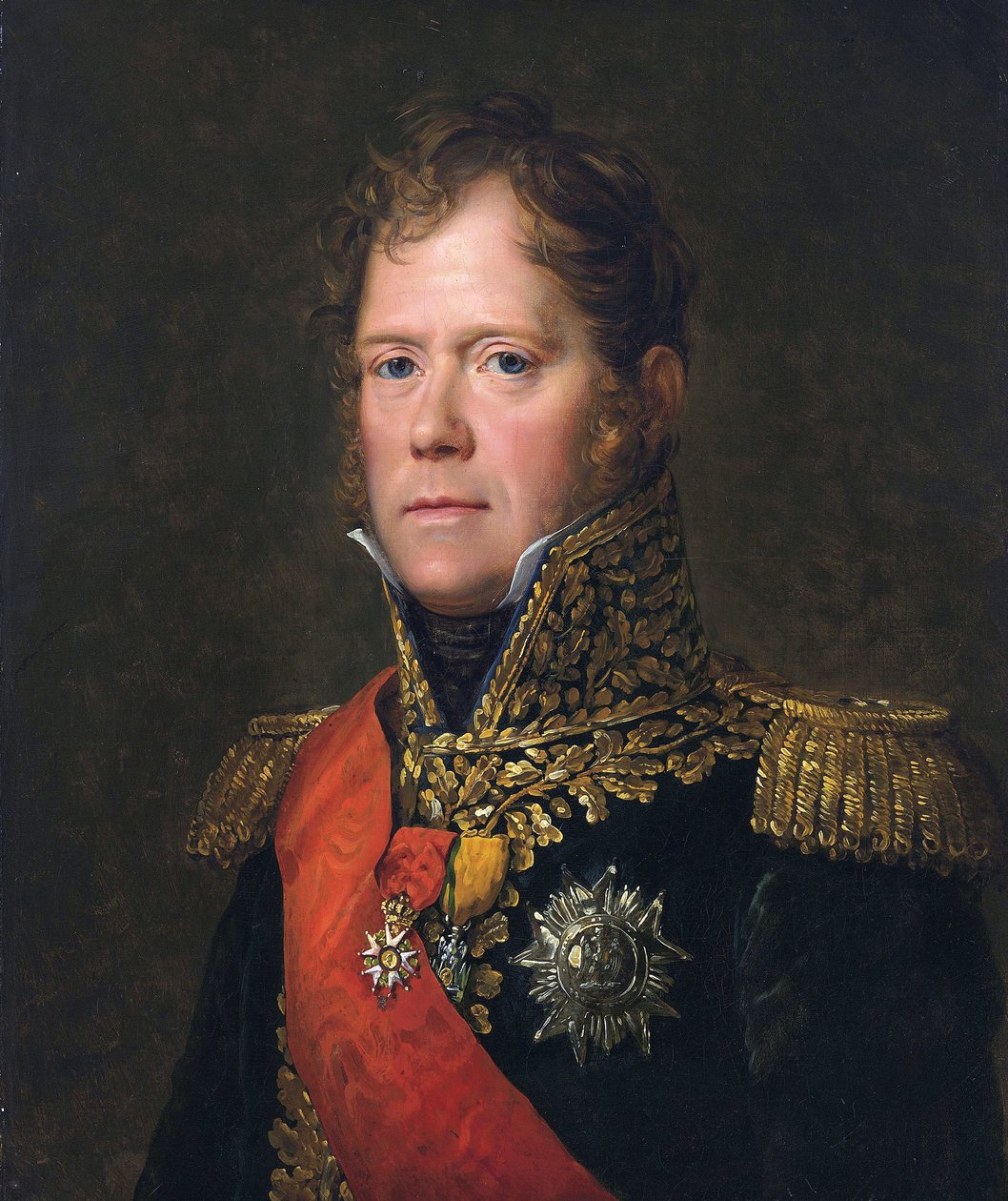 Maarschalk Michel Ney, hertog van Elchingen, prins van de Moskova door Baron François Pascal Simon Gérard