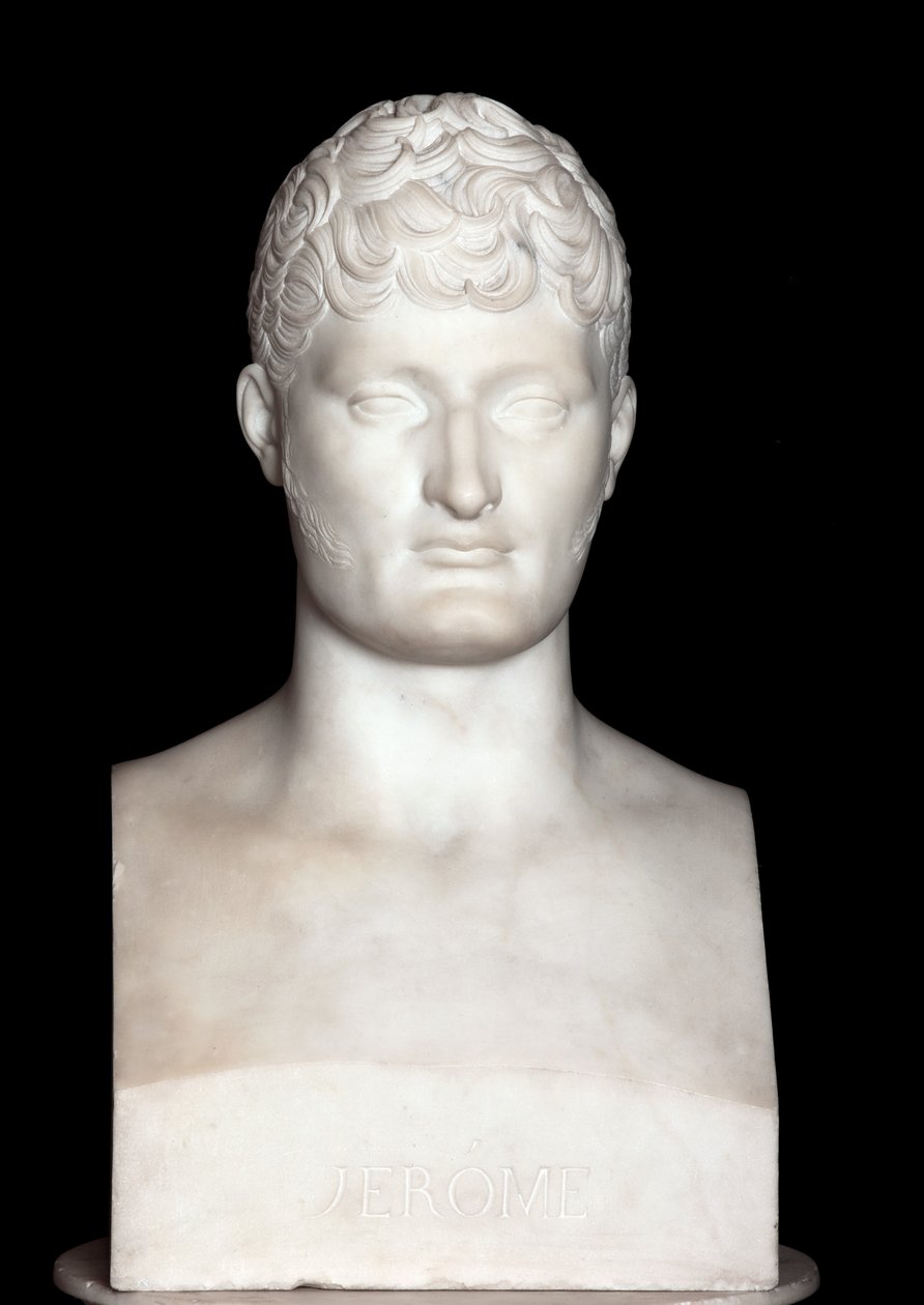 Buste van Jerome Bonaparte door Francois Joseph Bosio