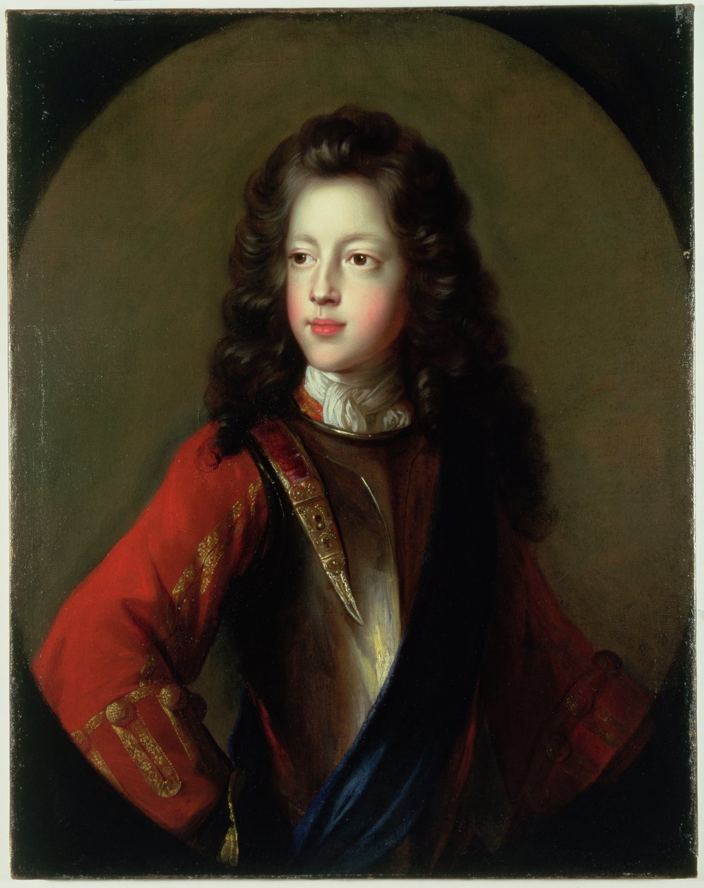 James VIII van Schotland en III van Engeland, c.1704 door Jean François de Troy