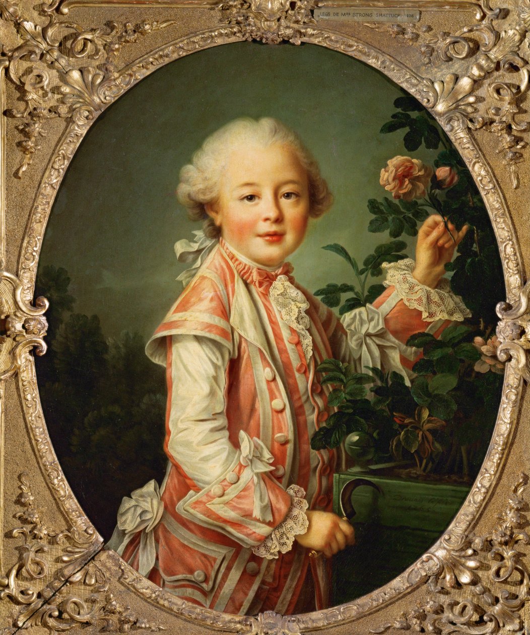 De graaf van Nogent ... door Francois Hubert Drouais