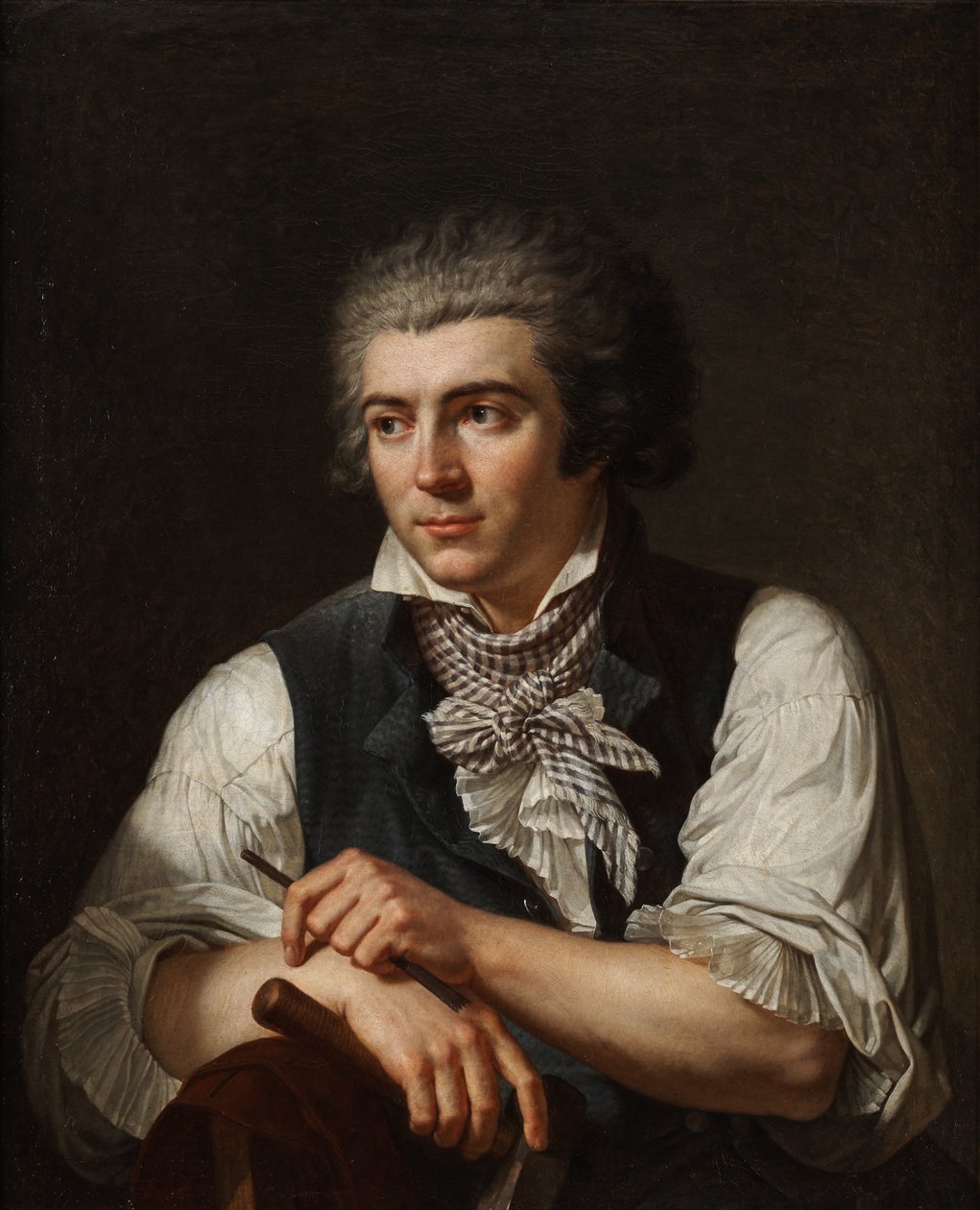 Portret van Barthélémy Corneille door Francois-Xavier Fabre