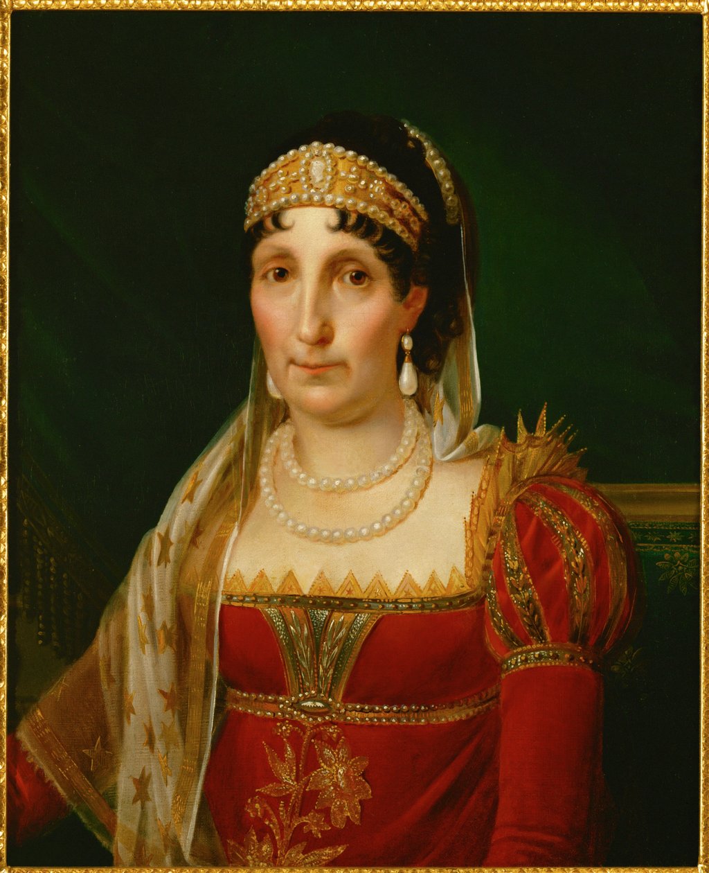 Laetizia Ramolino-Bonaparte, Madame Mere, Moeder van Napoleon Bonaparte ... door Francois (school of) Gerard