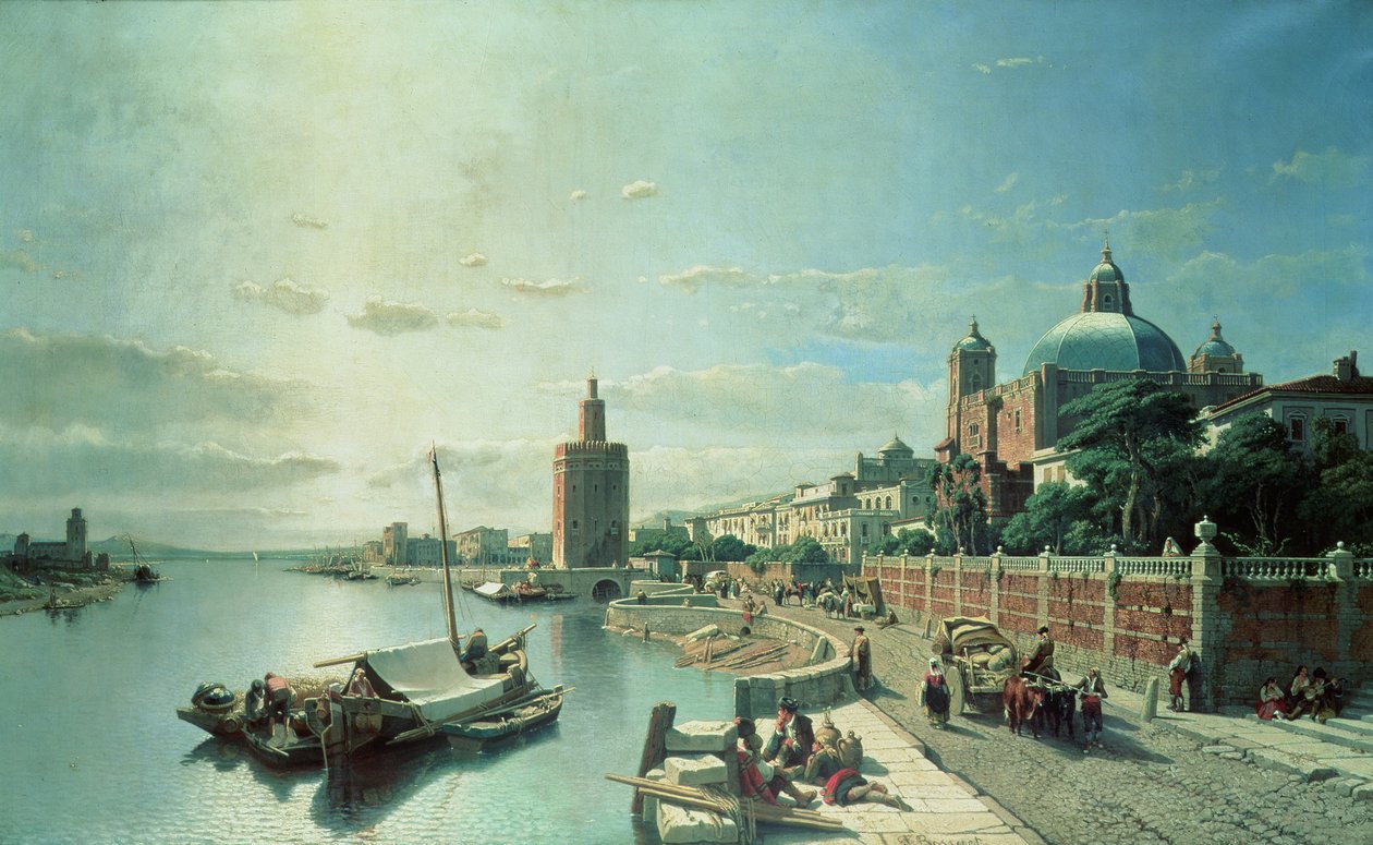 Onbekend schilderij door Francois Antoine Bossuet