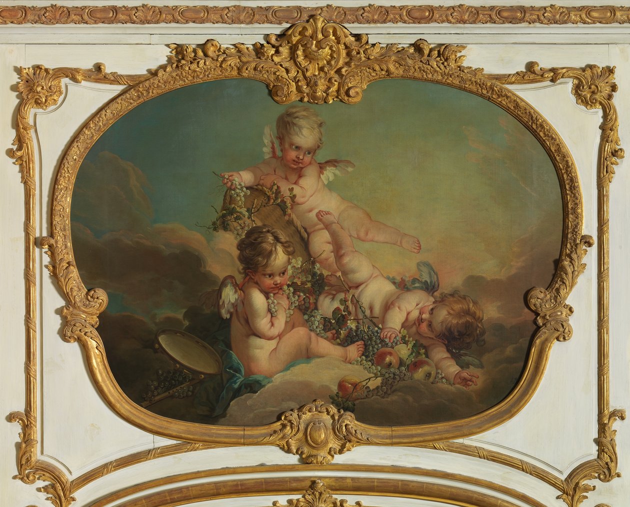 Allegorie van de herfst door François Boucher