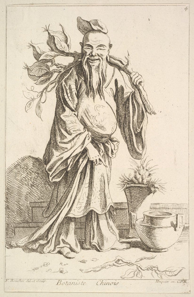 Chinese botanicus door François Boucher