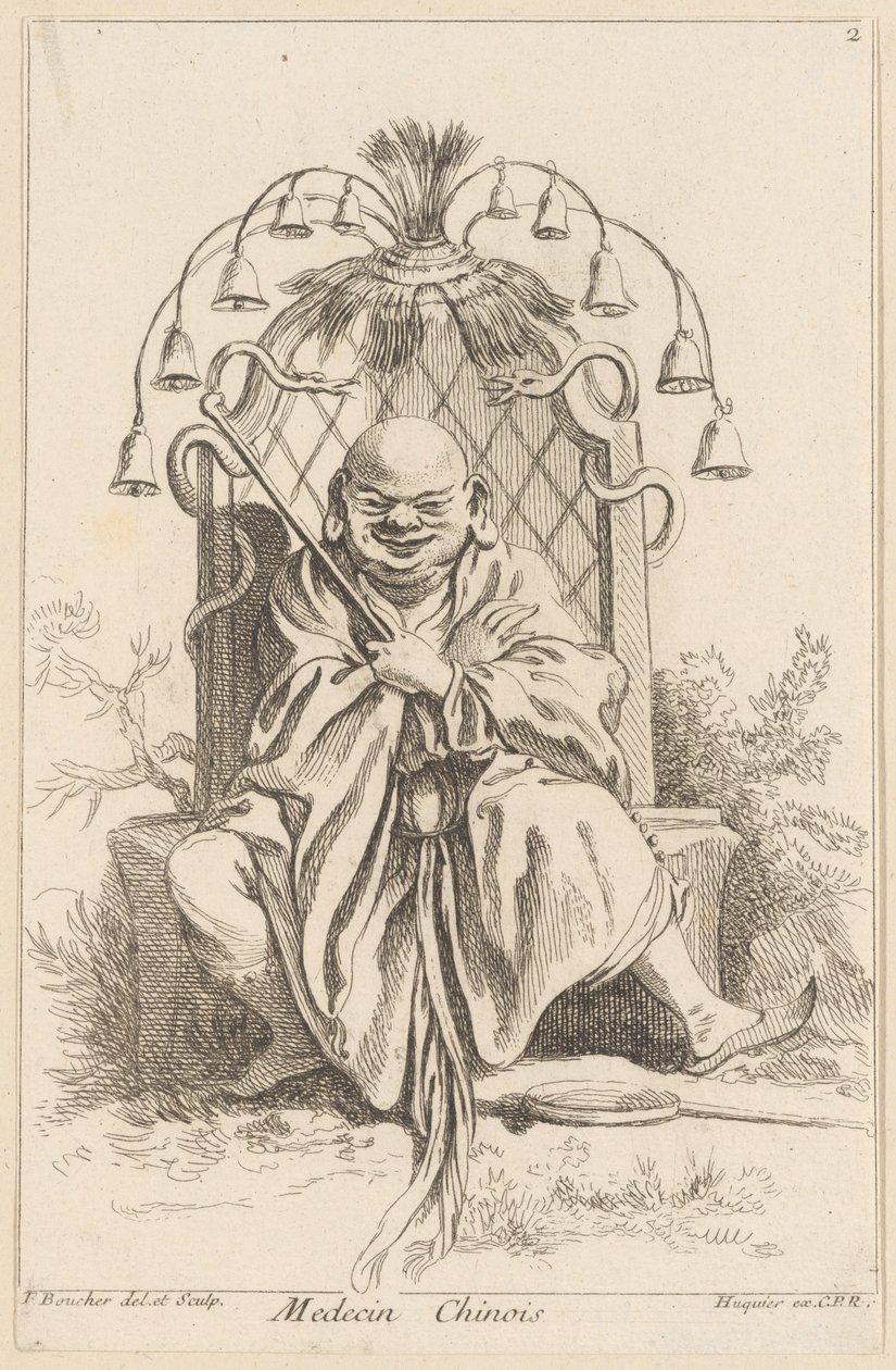 Chinese arts door François Boucher