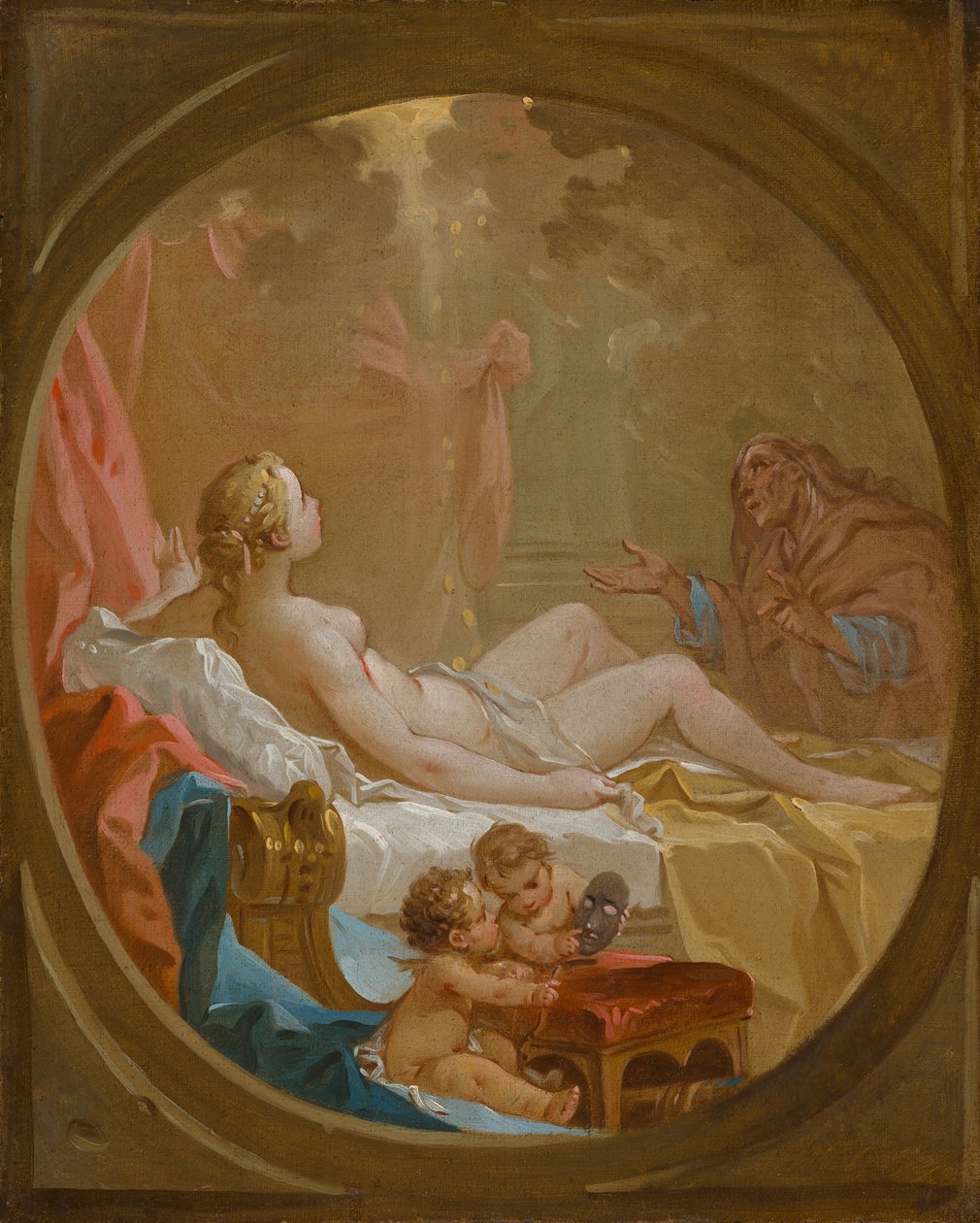 Danaë door François Boucher