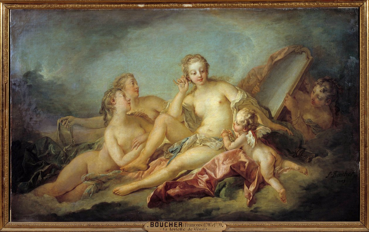 De toilet van Venus door François Boucher