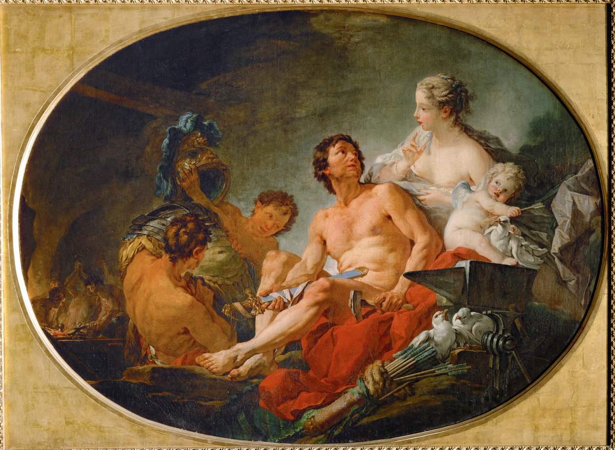 De smederijen van Vulcanus ... door François Boucher